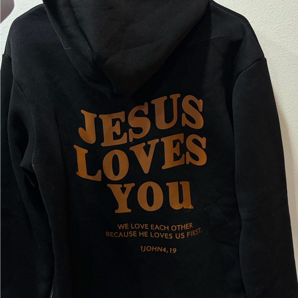 Jesus Loves You Sweatshirt - Picture 3 of 6